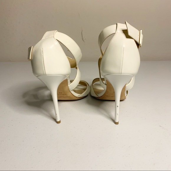 Jimmy Choo Lottie White Patent Heels - Picture 4 of 10